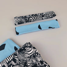 Load image into Gallery viewer, Set of 2 Boys in the Wood Headbands - Zebra Mix
