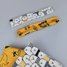 Load image into Gallery viewer, Set of 2 Boys in the Wood Headbands - Animal Mix
